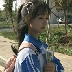 女生学生穿校服小清新qq头像校服控女生头像大全
