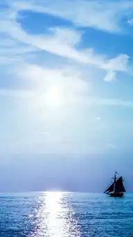 蓝天白云大海风景手机端h5背景图片免费下载h5背景高清大图千库网图片编号4610884