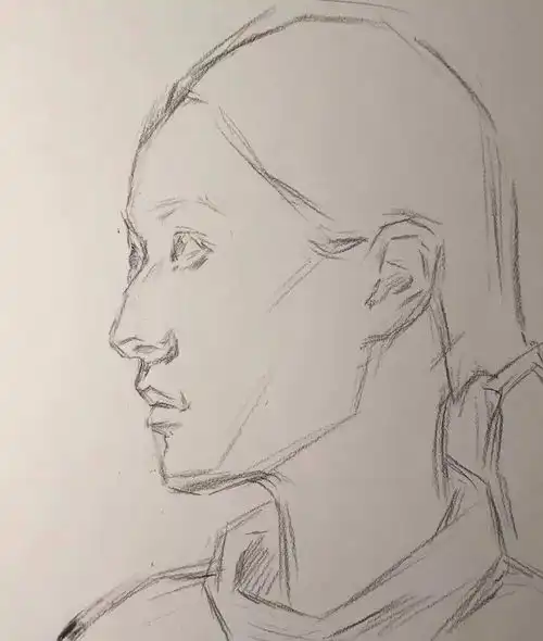 初学者怎么画人物肖像初学者素描人物教程视频