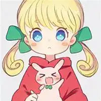 二次元萌萌女头像一对微信头像图片大全