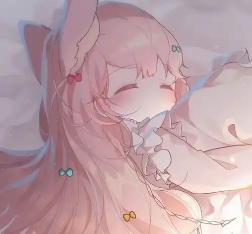 粉色系女生动漫头像希望你的底色一直是勇敢和善良