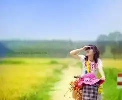 求有个性的绿色女生头像