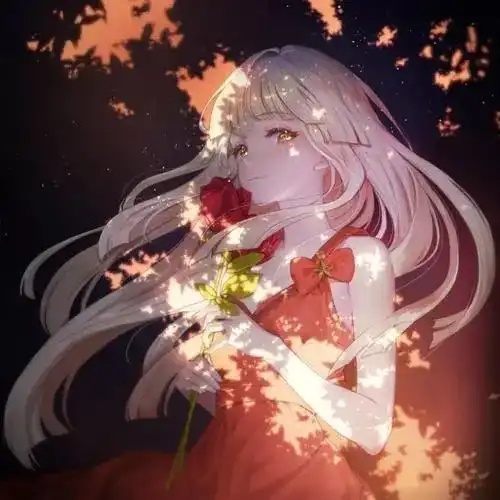 气质插画风格的干净小众女头