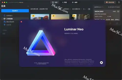 luminarneoformac创意图片编辑器v1.11.0中文激活版