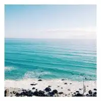 碧海蓝天风景头像海天一色意境风景