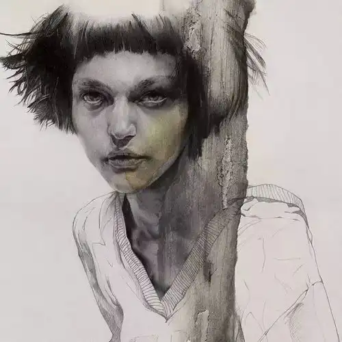 3位00后截然不同的画画风格,作品却美的一致