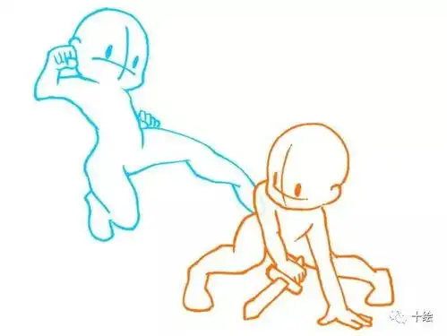 100种人物动态,单身狗也可以学会各种姿势画法