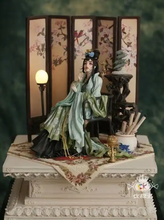 中国糖王把古风美人做成蛋糕,一举拿下世界金奖,蔡依林都为他点赞