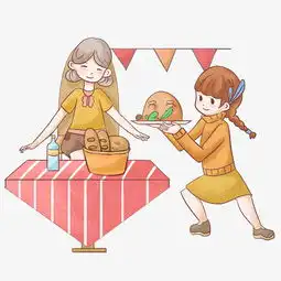 手绘感恩节卡通人物插画图片素材其他格式下载动漫人物大全