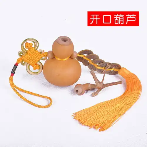 开口葫芦挂件五帝钱化解门对门化煞冲大门卫生间厕所海神门符卧室