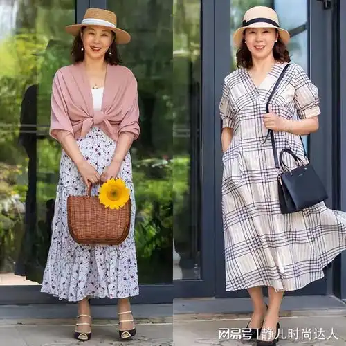 真会打扮的中年女人衣服不花,搭配不复杂,惊艳了时光