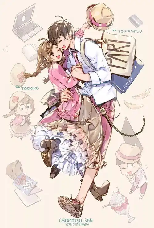 动漫人物手机端壁纸阿松