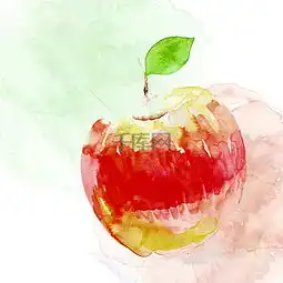 彩色苹果背景海报素材背景图片免费下载广告背景psd千库网图片编号4557423
