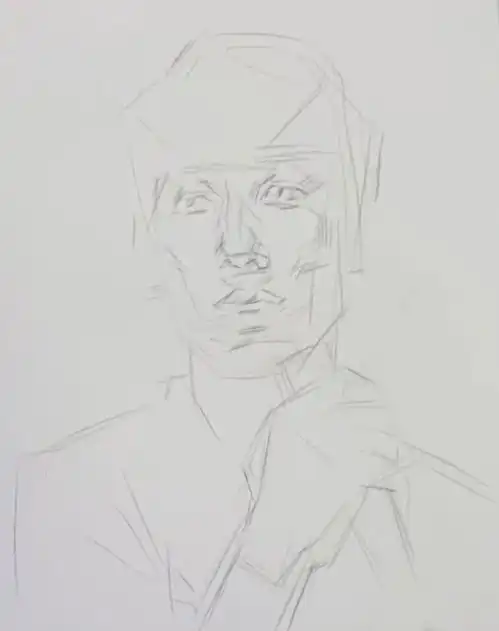 传奇画室素描头像深入刻画,五官塑造,来这里有教程