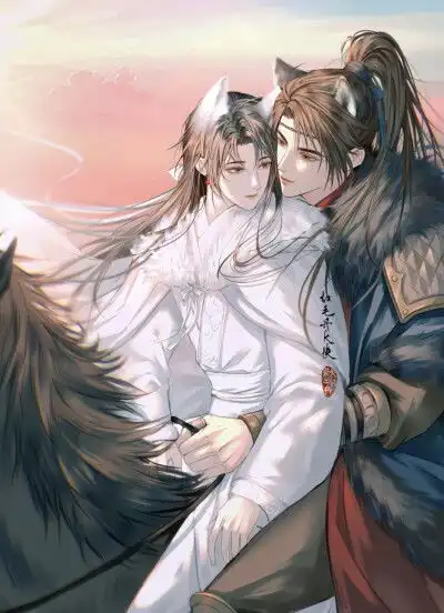 古风情侣双人画师不详出处不详侵权高清图片,堆糖,美图壁纸兴趣社区