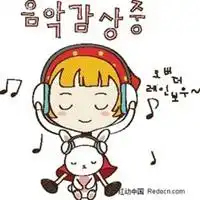 听音乐的动漫头像女生微信头像图片大全
