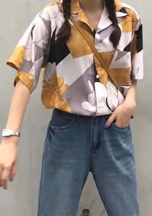 这个夏天,中性模样的爸爸衫,凭什么复活了女人的百变气质