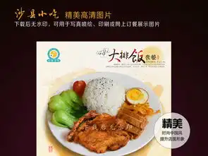福建沙县小吃大排套餐饭盖浇饭图片设计素材高清模板下载4.81mb中国风展板大全