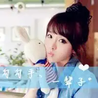 qq头像正文女生剪刀手