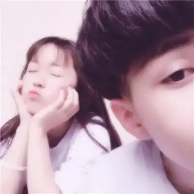 小清新唯美情侣头像紫色系唯美好看太少见了