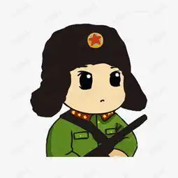 拿枪的雷锋素材图片免费下载高清卡通手绘png千库网图片编号7416636