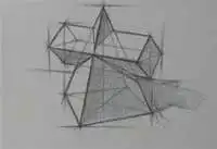 素描石膏几何形体画法十