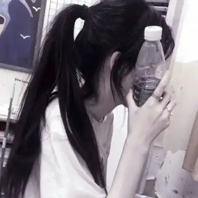 美女头像图片可爱长发侧面长发高清美女图片头像
