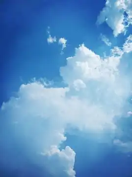 很美的天空云朵图片