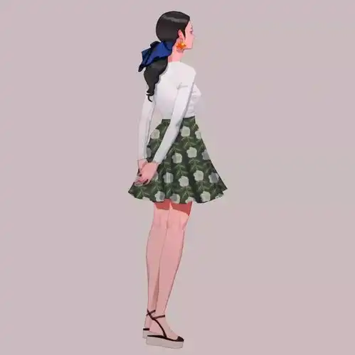 他把前任女友都画成插画,淑女妖精全都有,简直太撩人