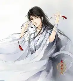 古风白衣男子高冷图
