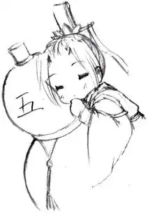 求像这种q版素描风格的小道士头像哪位大神可以帮我实现愿望啊
