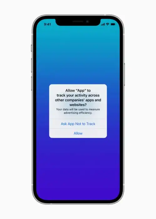 ios14.5正式版新增应用追踪透明度功能,将选择权掌握在用户手里