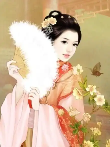 花落青丝上,人在花香里,将思念捻开叠起