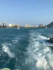 三亚康大游艇vip海上观光海鲜美食休闲游成人票美丽的大海,神奇的三亚蓝天白驴妈妈点评