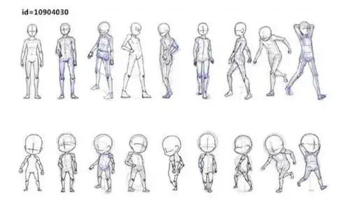q版人物动作怎么画如何画好q版人物动作