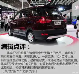 配置更加丰富实拍武汉东风小康风光370_苏州小康新闻资讯-汽车之家