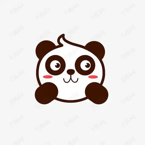 儿童节黑白逗比可爱呆萌熊猫卡通动物角色设计素材图片免费下载高清psd千库网图片编号10350728