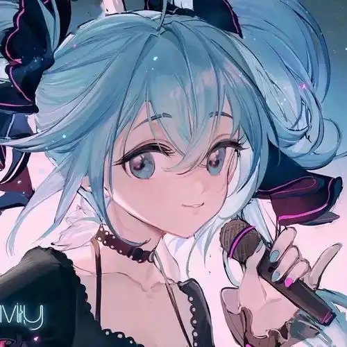 绝美蓝色系动漫头像值得保存