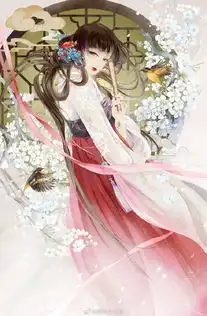 古风插画,虚妄系列罗衣何飘飘,轻裾随风还王氏教育