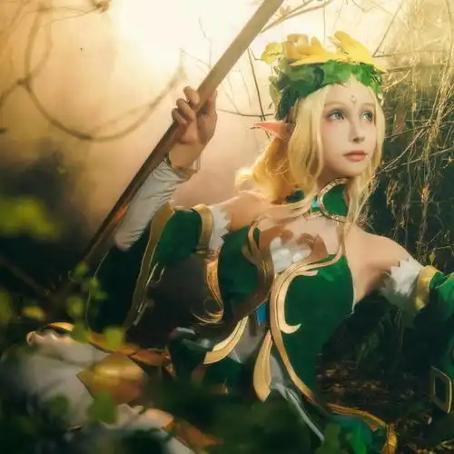 cos王者荣耀王昭君精灵公主精美头像王者荣耀王昭君王者荣耀cosplay
