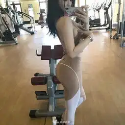 模特小姐姐健身生活美照