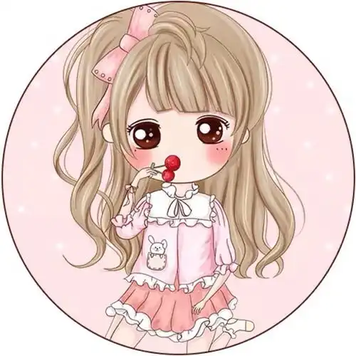 樱桃萝莉动漫女生头像图片扣扣居
