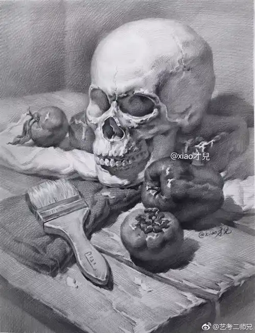 如何把素描画得像要狠抓结构造型透视,那你就是高手了