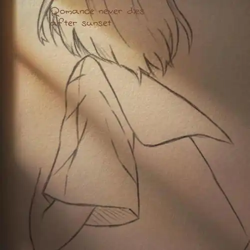 我曾为看你一眼,绕遍整个校园清纯女神背影简笔画教程