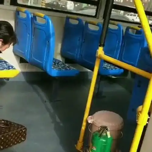 大妈疑似未带身份证,在公交车上下跪乞求乘车,最终被赶下车