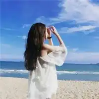 美图美女头像背影图片