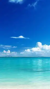 风景蓝天白云大海h5背景素材背景图片免费下载h5背景高清大图千库网图片编号4352416
