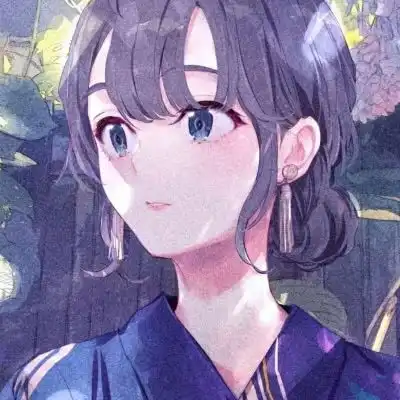 汐颜.动漫女头紫色系列爱意都女生头像我要个性网