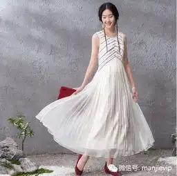 高挑显瘦,清新可人,凸显女性的柔美气质