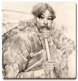 央美人物线性素描